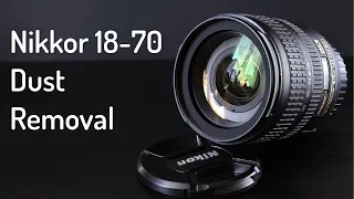 Nikon Nikkor 18-70 : Dust removal