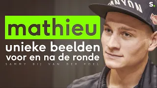 Zo beleefden Mathieu van der Poel en zijn vriendin Roxanne de Ronde van Vlaanderen