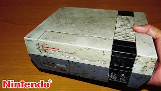 Restoration Nintendo NES - Restoring Console Retro Nintendo 1985.