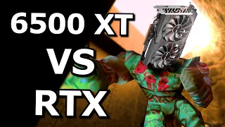 6500 XT vs QUAKE 2 RTX