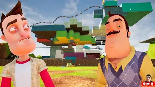 ШОУ ПРИВЕТ СОСЕД!ПРОШЛИ ОГРОМНЫЙ МОД!ИГРА HELLO NEIGHBOR MOD KIT ПРОХОЖДЕНИЕ МОДА GIANT HOUSE!FUNNY!