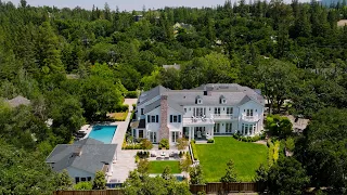 Stunning Hamptons architectural style in Atherton, CA