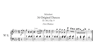 Franz Schubert – 36 Originaltänze, D.365