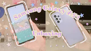 [aesthetic unboxing📦] | samsung galaxy a52📱awesome violet [128gb] 🌷