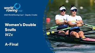 2023 World Rowing Cup I - Women's Double Sculls - A-Final
