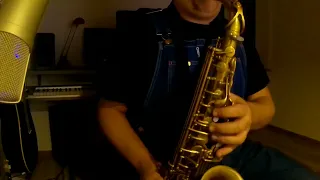 Gabriel's Oboe - alto saxophone & piano by M. Komb