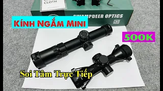 Kính Ngắm PCP Giá Rẻ / 2 Mẫu Ống Ngắm Mini Chống Nhảy Tâm Bán Chạy Nhất / Kính Ngắm Mini TK mới nhất