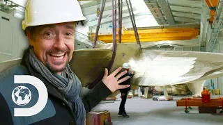 Richard Helps Polish A Giant Propeller | Richard Hammond's Big