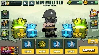 Mini Militia 💥Ultimate Crate Opening #10 | Crate Opening in Mini Militia | JaxxMine