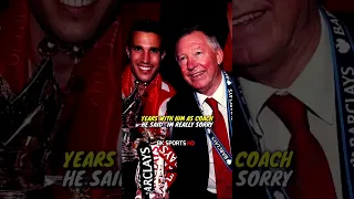 The Day Ferguson APOLOGIZED To Van Persie for Signing him and Retiring.