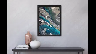 Amazing Outcome of Two Different Fluid Art Techniques