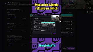 Rybson jak działają reklamy na twitch #rybson #twitchclips #dc #viral #shorts