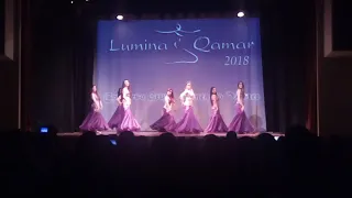 Cia ayouni - Primeiro lugar grupo danca do ventre -Lumina qamar 2018