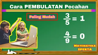 Cara Pembulatan Pecahan ke Satuan Terdekat. CARA PALING MUDAH. Matematika Kelas 4 SD, K13