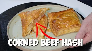 CORNED BEEF HASH pasties - ultimate finger food!