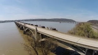 Aerial View of the Susquehanna River