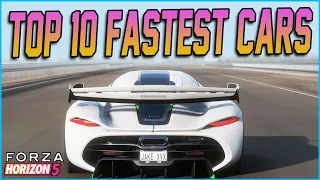 Forza Horizon 5 - Top 10 FASTEST Accelerating Cars!