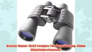 Bresser Hunter 10x50 Fernglas (10x Vergroerung 50mm Objektivdurchmesser) Review