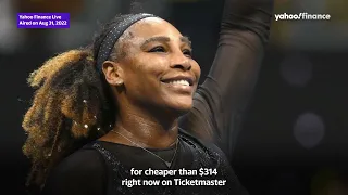 Ticket prices soar for U.S. Open 2022 as Serena Williams competes in her final tournament