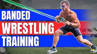 Wrestling Drills with Resistance Bands | NO WEIGHTS NEEDED!