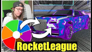 DAS GLÜCKSRAD ENTSCHEIDET DAS AUTO! - Rocket League [Deutsch/German]