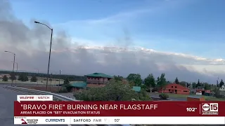 'Bravo Fire' places communities on 'SET' status west of Flagstaff