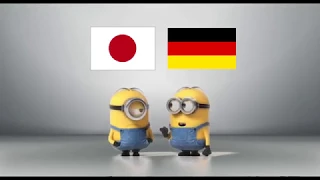 Japan cars vs German cars Minions Style