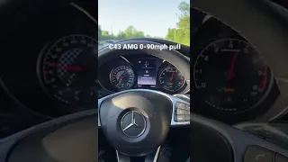 Stage1 C43 AMG 0-60 and 0-90mph