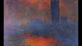 Claude Monet - The London Parliament series