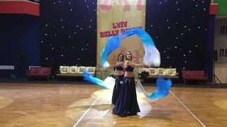 Natalia Tarasyuk & Maryana Dinter @LVIV BELLY DANCE-2017