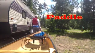 Peaceful Day Canoe Paddle Quetico Provincial Park