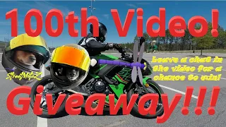 StreetMotoZ - 100th Video Celebration! - Giveaway! - Comment for a chance to win!