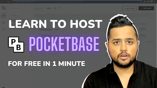 Learn how to host PocketBase Backend for free in 1 minute | Akash Devgan