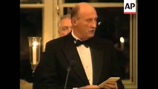 NORWAY: MIDDLE EAST PEACE SUMMIT - BANQUET HELD