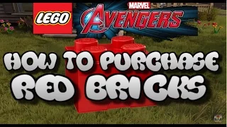 Lego Marvel Avengers How To Purchase Red Bricks, Finding Where To Buy The Red Bricks