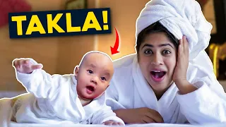 Ghar pe hi Baal kaat Liye😮 | Littleglove