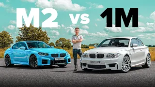 BMW M2 vs BMW 1M | New vs Old – BMW’s best baby M cars