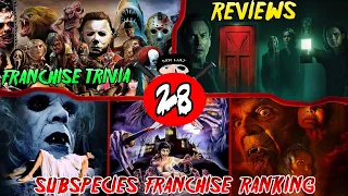 Ep 28: Subspecies Ranking | 2023 Reviews: Insidious 5 - Subspecies V - Play Dead | Franchise Quiz!