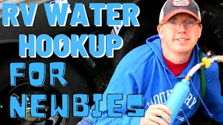 RV WATER SYSTEM SETUP | RV WATER HOOKUP FOR NEWBIES | Getting Out Episode 18