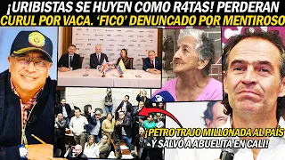 URIBISTAS HUYEN COMO R4TAS ¡PERDERÁN CURUL! FICO DENUNCIADO POR PÁNICO ¡PETRO TRAJO MILLONADA Y MÁS!