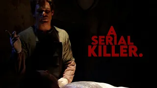 a FATHER, a SON, a SERIAL KILLER. [Dexter Morgan]