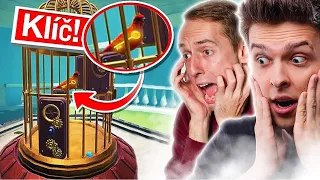 HLEDÁME NEJMENŠÍHO PTÁKA! | Escape Simulator w/ @tomaskolacgaming