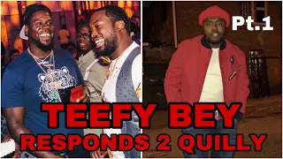 Teefy Bey RESPONDS To Quilly & DJ Akademiks Over Meek Mill ACCUSATIONS [RAW & UNCUT]