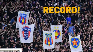 FCSB - CFR Cluj / 28.519 spectatori pe Ghenea! Fanii celor de la FCSB, corteo spre stadion