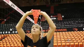 AVCA Video Tip of the Week: Cone Forehead Setting Drill