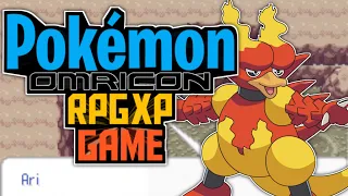 New Pokémon Omricon RPGXP Game With 70 hrs Gameplay, Mega Evolution, New History, Secret Bases