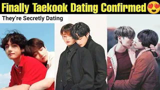 Taekook Dating Relationship Confirmed 😍 JK Revealed Taekook Secret 😱#bts #jungkook #v #taekook #kpop