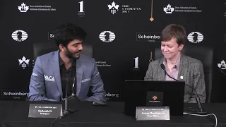 Post-game Press Conference with Gukesh | Round 12 | FIDE Candidates