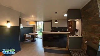 CENTER PARCS DE VOSSEMEREN | NIEUWE 2-PERSOONS COTTAGE 879 IN 360GRADEN VIEW