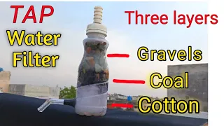 Make Tap Water Filter at home easy